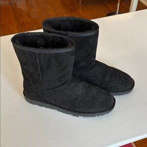 Classic Black Winter Boots
